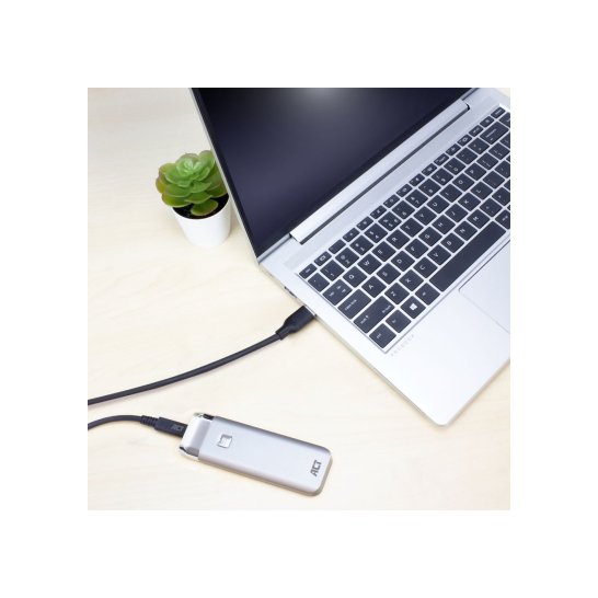 ACT AC7416 USB-kabel 1 m USB 3.2 Gen 1 (3.1 Gen 1) USB C USB