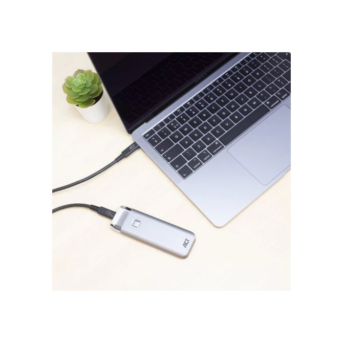 ACT AC7431 USB-kabel 1 m USB4 Gen 2x2 USB C Zwart