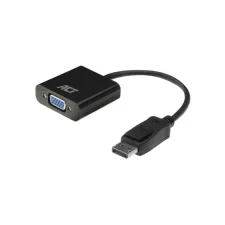 ACT DisplayPort naar VGA female adapter, Zip Bag ACT DisplayPort naar VGA female adapter, Zip Bag