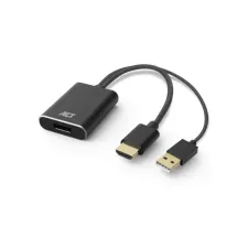 ACT AC7536 video kabel adapter 0,24 m HDMI + USB DisplayPort ACT AC7536 video kabel adapter 0,24 m HDMI + USB DisplayPort
