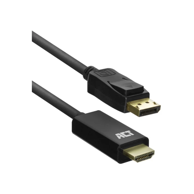 ACT AC7550 video kabel adapter 1,8 m DisplayPort HDMI Type A