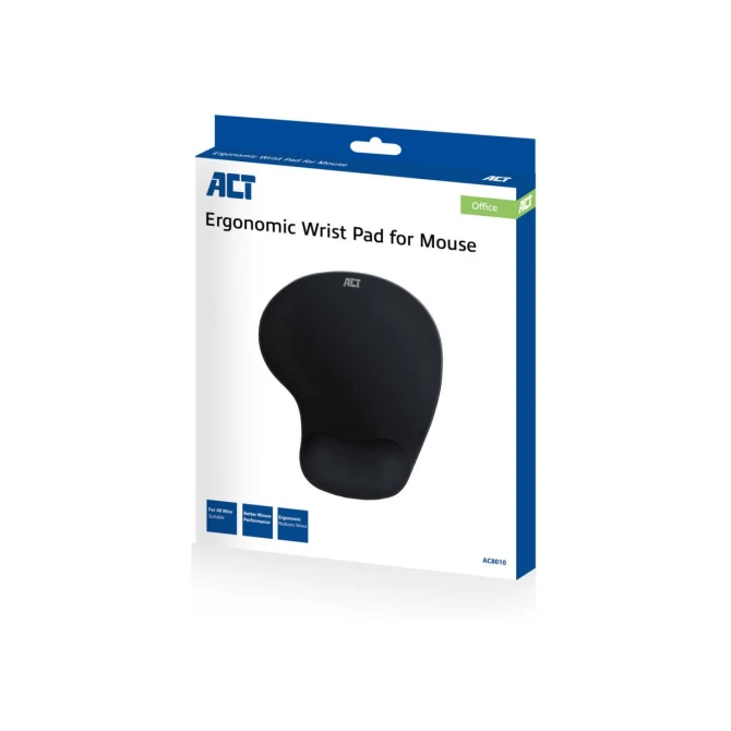 ACT AC8010 muismat Zwart