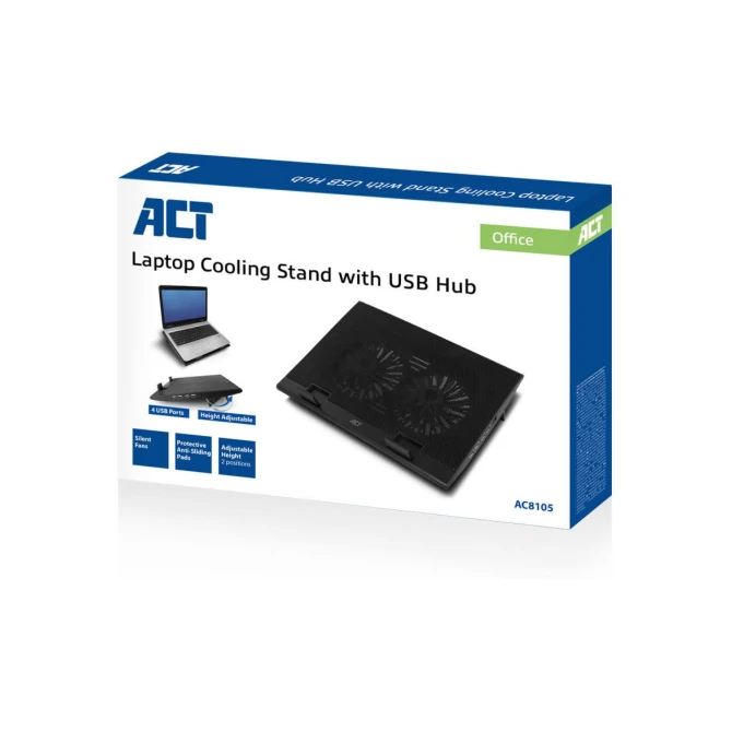 ACT AC8105 notebook cooling pad 43,9 cm (17.3