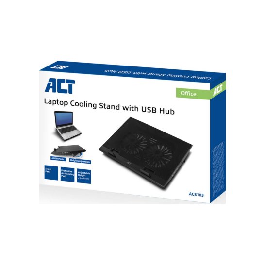 ACT AC8105 notebook cooling pad 43,9 cm (17.3