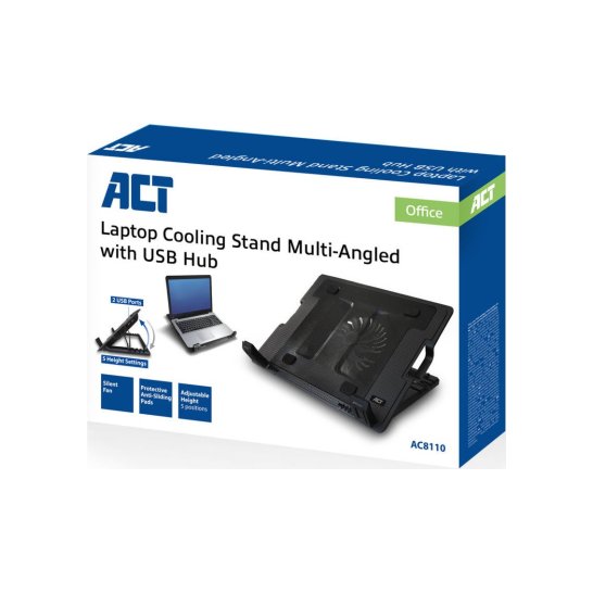 ACT AC8110 notebook cooling pad 43,9 cm (17.3