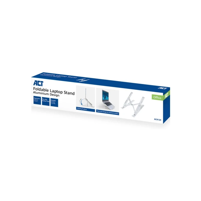 ACT AC8120 notebookstandaard Grijs 43,9 cm (17.3