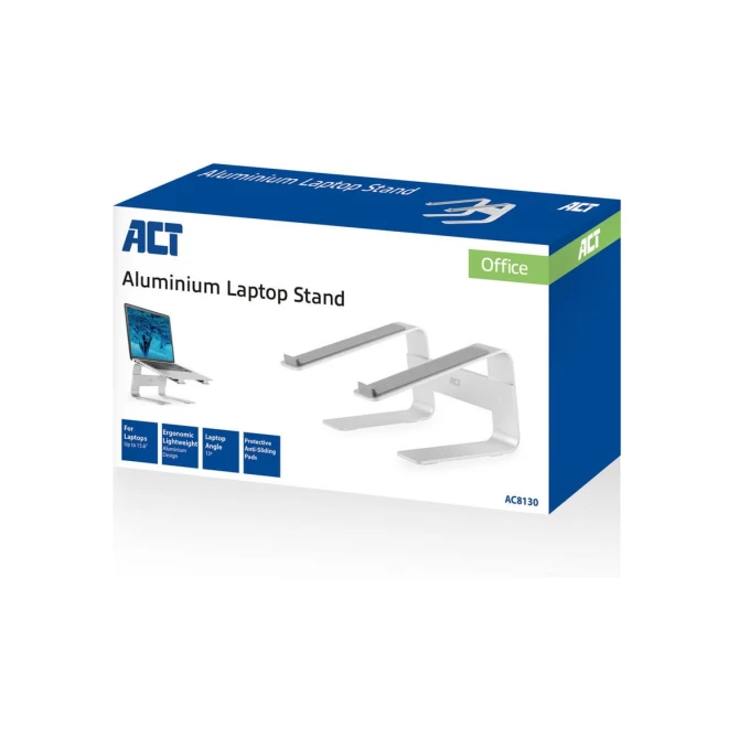 ACT AC8130 notebookstandaard Grijs 39,6 cm (15.6