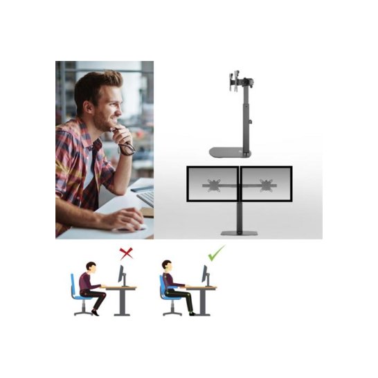 ACT AC8332 flat panel bureau steun 68,6 cm (27 ACT AC8332 flat panel bureau steun 68,6 cm (27