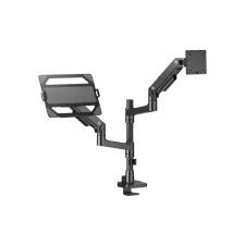 ACT Monitoritorarm met laptophouder office premium, gasveer, paa ACT Monitoritorarm met laptophouder office premium, gasveer, paa