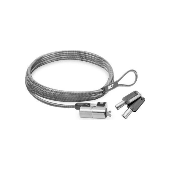 ACT AC9040 kabelslot Metallic 2 m ACT AC9040 kabelslot Metallic 2 m