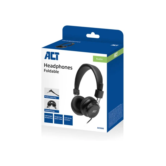 ACT AC9300 hoofdtelefoon/headset Hoofdtelefoons Bedraad Hoof