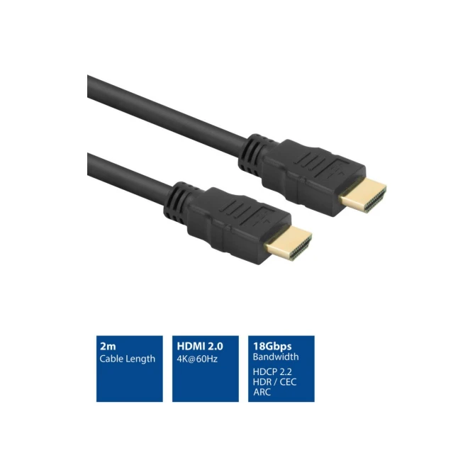ACT 1,5 meter High Speed kabel v2.0 HDMI-A - HDMI-A
