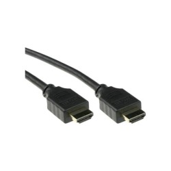 ACT AK3941 HDMI kabel 0,5 m HDMI Type A (Standaard) Zwart ACT AK3941 HDMI kabel 0,5 m HDMI Type A (Standaard) Zwart