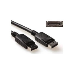 ACT AK3980 DisplayPort kabel 2 m Zwart