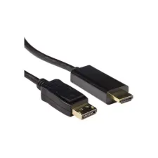 ACT Verloop kabel DisplayPort male – HDMI-A male ACT Verloop kabel DisplayPort male – HDMI-A male