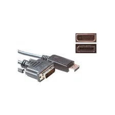 ACT Verloop kabel DisplayPort male – DVI male ACT Verloop kabel DisplayPort male – DVI male