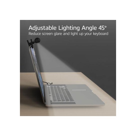ACT Clip-on laptop ledlamp, dimbaar, voeding via USB ACT Clip-on laptop ledlamp, dimbaar, voeding via USB