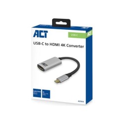 ACT Converter USB-C - HDMI female 0.15 M, 4K, metal housing