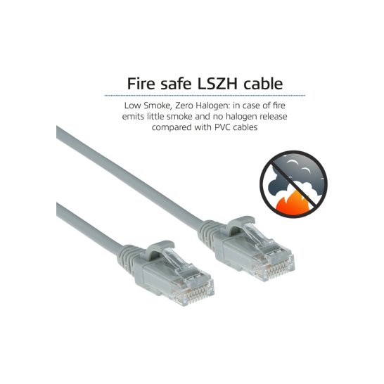 ACT DC9051 netwerkkabel Grijs 1,5 m Cat6 U/UTP (UTP)