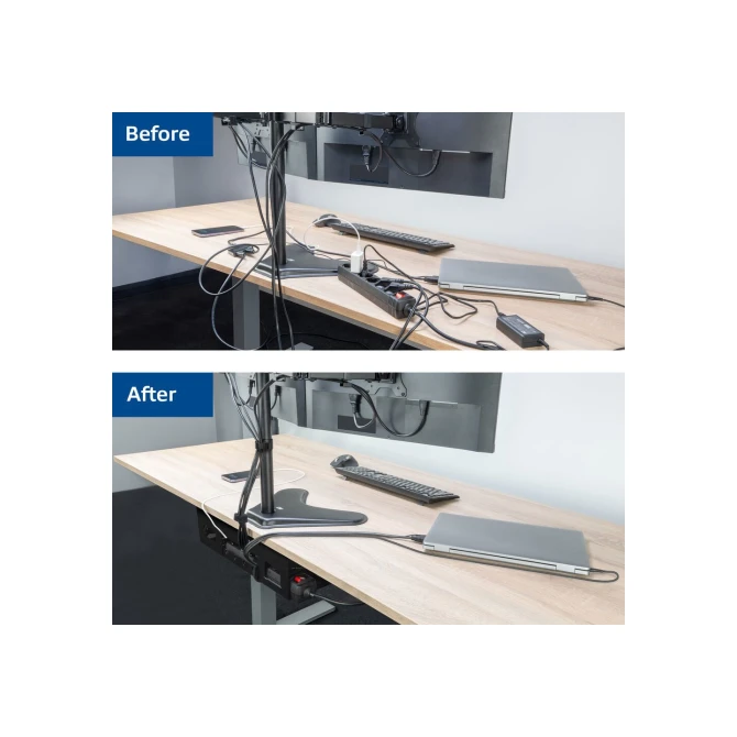 ACT Kabelgoot voor onder een bureau, 40cm