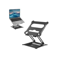 ACT Laptopstandaard, aluminium, inklapbaar, traploos in hoog