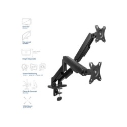 ACT Monitorarm 35", gasveer, 2 monitoren, Essentials