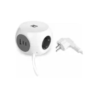 ACT Stekkerdoos kubus 3 type F /30W /USB-C/A / 1.5M