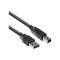 ACT USB 2.0 aansluitkabel USB a male - USB B male