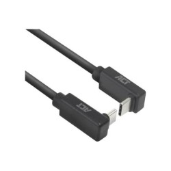 ACT USB 3.0 10Gbps 60W USB Type-C (haaks boven/beneden) naar ACT USB 3.0 10Gbps 60W USB Type-C (haaks boven/beneden) naar