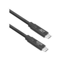 ACT USB 3.0 10Gbps 60W USB Type-C kabel, 3 meter ACT USB 3.0 10Gbps 60W USB Type-C kabel, 3 meter