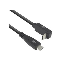 ACT USB 3.0 10Gbps 60W USB Type-C (recht) naar USB Type-C (h ACT USB 3.0 10Gbps 60W USB Type-C (recht) naar USB Type-C (h