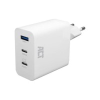 ACT USB-C/USB-A lader 65W 3-poorts met Power Delivery PPS, Q ACT USB-C/USB-A lader 65W 3-poorts met Power Delivery PPS, Q