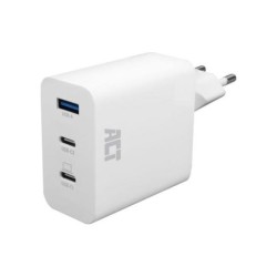 ACT USB-C/USB-A lader 65W 3-poorts met Power Delivery PPS, Q ACT USB-C/USB-A lader 65W 3-poorts met Power Delivery PPS, Q