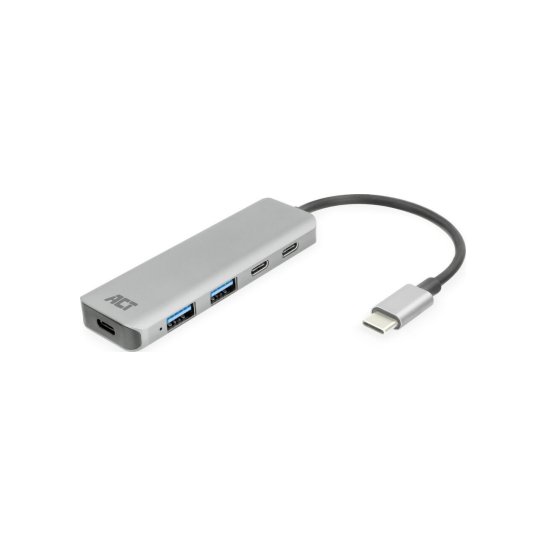 ACT USB-C hub 3.0, 2x USB-A, 2x USB-C