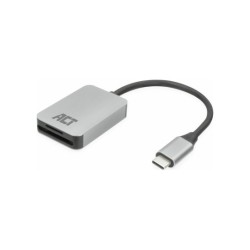 ACT USB-C kaartlezer voor SD en micro SD, SD 4.0 UHS-II