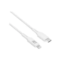ACT AC3014 Lightning-kabel 1 m Wit