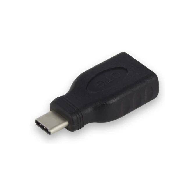 ACT AC7355 tussenstuk voor kabels USB-A USB-C Zwart
