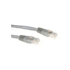 ACT Grijze 15 meter UTP CAT6 patchkabel met RJ45 connectoren