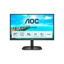 Monitor AOC 23.8 F-HD / VGA / DVI / VESA / Black Monitor AOC 23.8 F-HD / VGA / DVI / VESA / Black