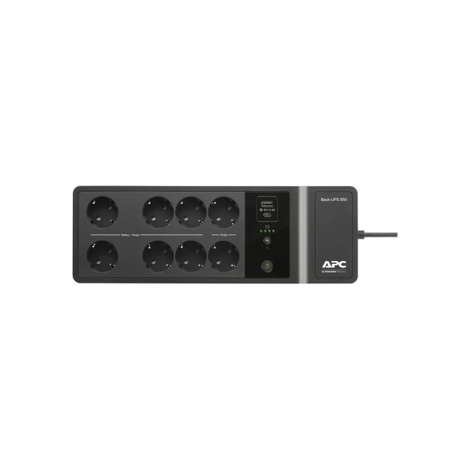 APC Back-UPS BE850G2-GR - Noodstroomvoeding 8x stopcontact
