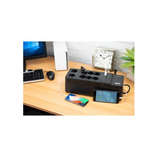 APC Back-UPS BE850G2-GR - Noodstroomvoeding 8x stopcontact APC Back-UPS BE850G2-GR - Noodstroomvoeding 8x stopcontact