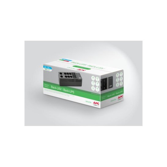 APC Back-UPS BE850G2-GR - Noodstroomvoeding 8x stopcontact APC Back-UPS BE850G2-GR - Noodstroomvoeding 8x stopcontact