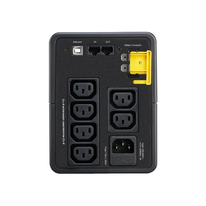 APC Back-UPS BX950MI Noodstroomvoeding - 950VA, 6x C13, USB