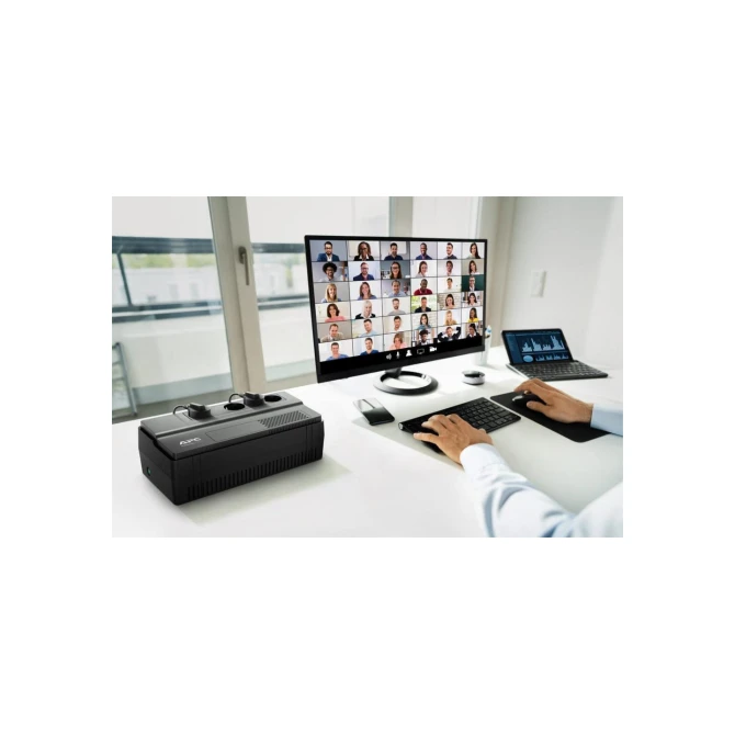 APC Easy-UPS BV800I-GR - Noodstroomvoeding, 4x Schuko stopco