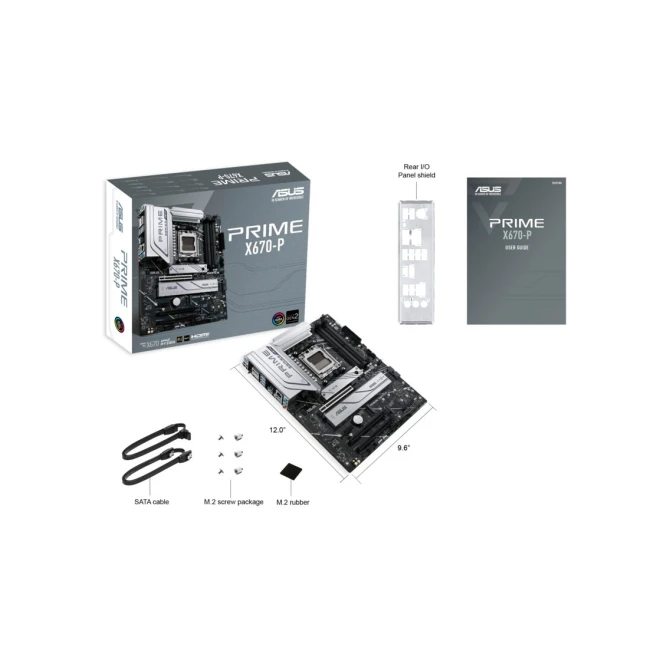 MB ASUS PRIME X670-P AMD X670 Socket AM5 ATX