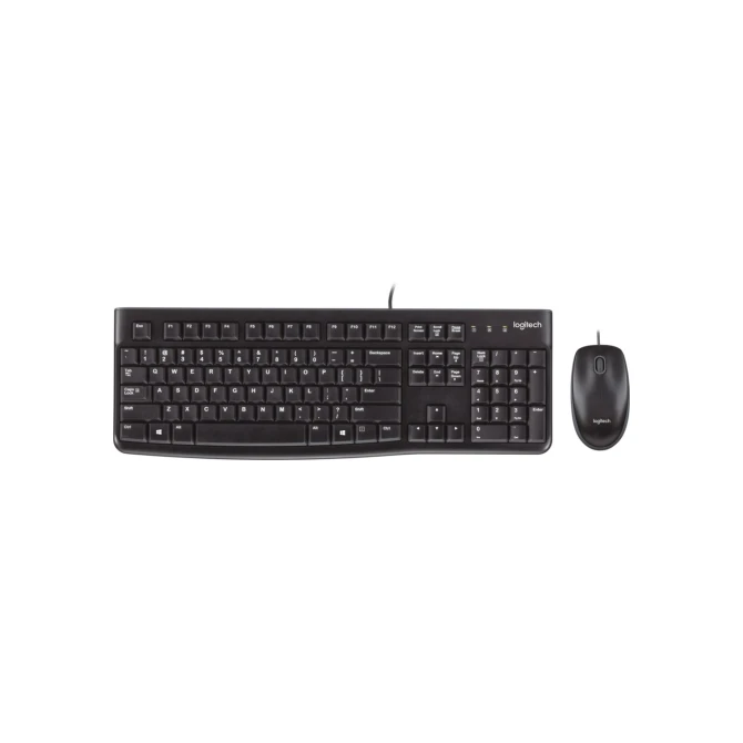 AZERTY | Logitech MK120 | Bedrade Muis en Toetsenbordcombo | AZERTY Frans