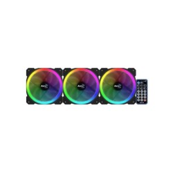 Aerocool Orbit RC 3x120MM RGB/GAMING +Remote 14.1dB Aerocool Orbit RC 3x120MM RGB/GAMING +Remote 14.1dB