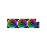 Aerocool Orbit RC 3x120MM RGB/GAMING +Remote 14.1dB
