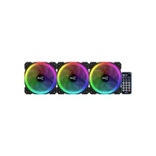 Aerocool Orbit RC 3x120MM RGB/GAMING +Remote 14.1dB Aerocool Orbit RC 3x120MM RGB/GAMING +Remote 14.1dB