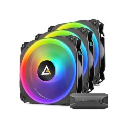 Antec Prizm 120 3+C  Case FAN 120MM RGB/GAMING +3xFAN+Cont Antec Prizm 120 3+C  Case FAN 120MM RGB/GAMING +3xFAN+Cont